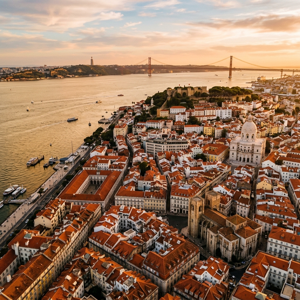 Lisboa vista aérea